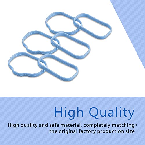 Intake Manifold Rubber Sealing Gasket, 5184562Ac 5184331Ac Intake Manifold Gaskets Lower & Upper Gasket Plenum Set Compatible With Dodge Chrysler Jeep #TOP5