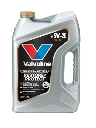 Image of Valvoline Restore & Protect Full Synthetic 5W-20 Motor Oil 5 Quart