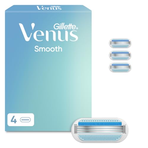 Rasoir Pour Femme Smooth Gillette Le Paquet De 4 Recharges De Rasoir