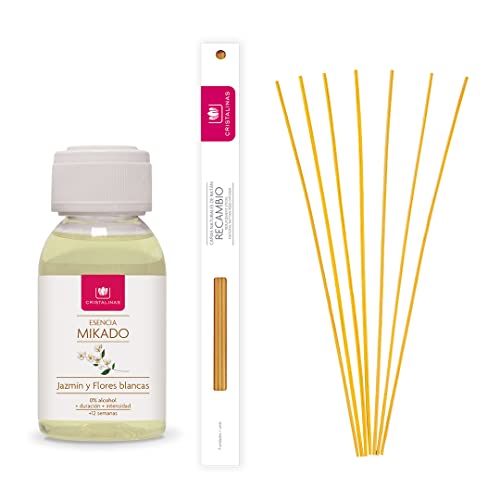 CRISTALINAS Mikado Recambio Esencia Jazmín 100 ML Citronier Cover