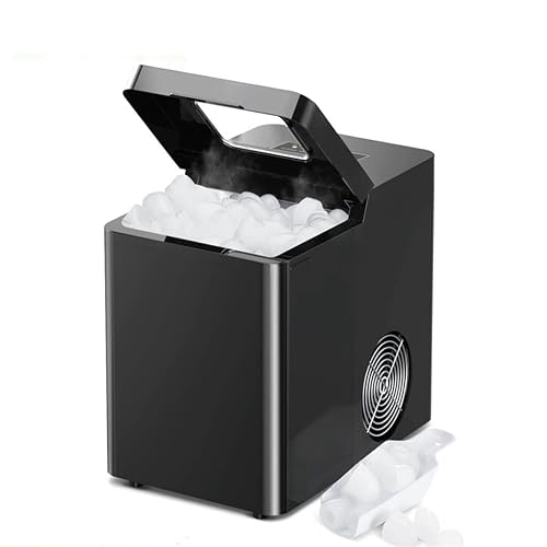 Bullet-Cylindrical Ice Machine 7mins Fast Icing 33lb/24h Bullet-Shape Low Noise