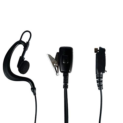 Image of Caroo G-Shape Earpiece Compatible with Sepura STP8000