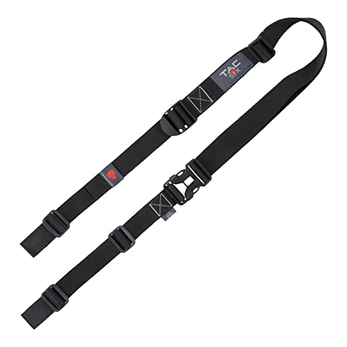 Allen Company Tac-Six™ Citadel Double Point Firearm Sling, W/Ladder Buckles, Black #TOP20
