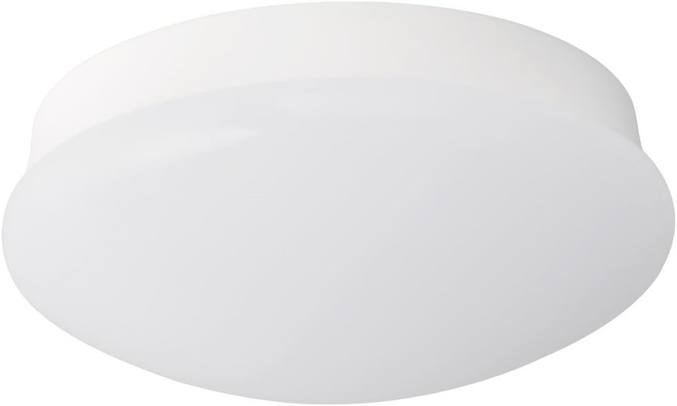 ETI 4.2 in. H x 11 in. W White LED Ceiling Spin Light