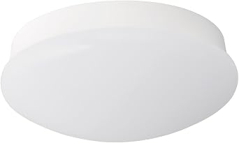 ETI 4.2 in. H x 11 in. W White LED Ceiling Spin Light