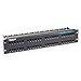 Black Box CAT5e Patch Panel, 2U, Unshielded, 48-Port - GigaBase