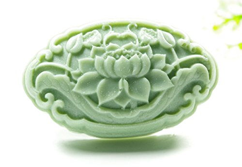 Longzang Lotus Flower Mould S429 Craft Art Silicone Soap Mold Craft Molds DIY Handmade Candle Molds