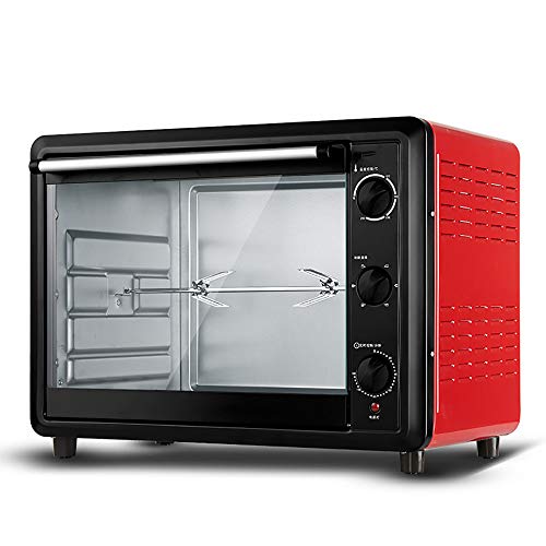 Mini cocina con horno, horno doble de 60 l, perilla lujosa, fácil de operar, ahorra tiempo y energía, el control de temperatura independiente de las tuberías superior e inferior es una buena ayuda p