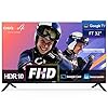 CHiQ LF32FT Smart TV 32 pollici (81 cm), Full HD, HDR10, Google TV OS, Dolby Audio & dbx-tv, Tuner Triplo, Chromecast Incorporato, Design Metallico Senza Cornice