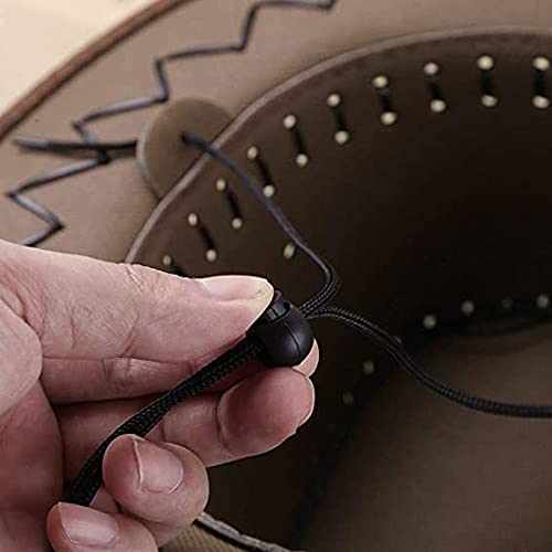 Chapeau-de-Cowboy-Chapeau-de-Cowboy-a-Large-Bord-Chapeaux-de-Cow-Girl-Occidentaux-Chapeau-de-Cowboy-en-Cuir-pour-Enfants-Adulte-Cosplay-Chapeau-de-Soleil-en-Plein-AirMarron-Fonce