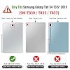 FINTIE Keyboard Case for Samsung Galaxy Tab S4 10.5 2018 Model SM-T830/T835/T837, Slim Shell Lightweight Stand Cover with Detachable Wireless Bluetooth Keyboard, Black
