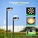 BUCASA Solarlampen für Außen Garten, 8 Stück Moderne Solarleuchten für Außen mit Super Helle 12 LED Lichts, Wasserdicht Solarleuchten Garten Deko für Rasen, Terrasse, Hof, Gehweg, Geschenke