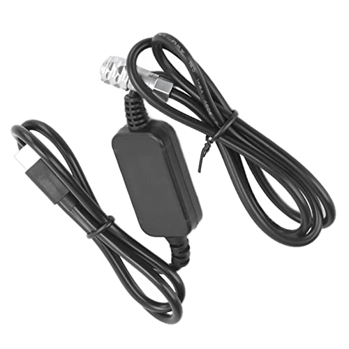 Cabo de alimentação para filmadora, luva reforçada com pino banhado a ouro USB PD para cabo BMPCC Fi