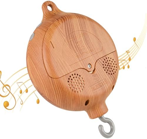 Crib Mobile Motor with Music Box, 3 Modes & Auto-Rotating