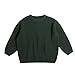 Personalisierter Babypullover mit Namensstickerei 3 Monate 7 Jahre Gestrickte Strickmode Kleinkindpullover Winterkleidung Jungen Mädchen Strickpullover Kinder Herbst Tops (Army Green, 0-3 Months)