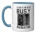 3d Animator Job Animate Key Frames Rendering Animation Ceramic Mug, Blue/White