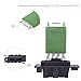 HVAC Blower Motor Resistor Kit Compatible with Ram ProMaster City 2015 2016 2017 2018 2019 Replace# 68100532AA 6845796 77364555 JA2000 6450XR