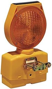 Cortina Safety Products 03-10-SBLG Solar Barricade Lamp, Amber Lens, 6V Rechargeable (Pack of 4)
