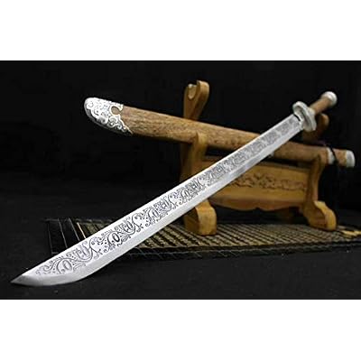 Sword Chinese Kungfu Knife Wushu Broadsword Dao Sword Sharp High Manganese Stee