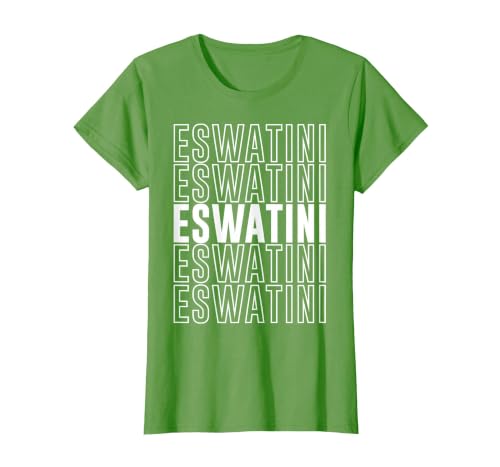Eswatini T-Shirt, Women, Grass Green, X-Small