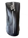 Titleist Universal Driver Headcover, Black Leather, Fits All Models Including GT, TSR, TSi, TS, 100% Authentic