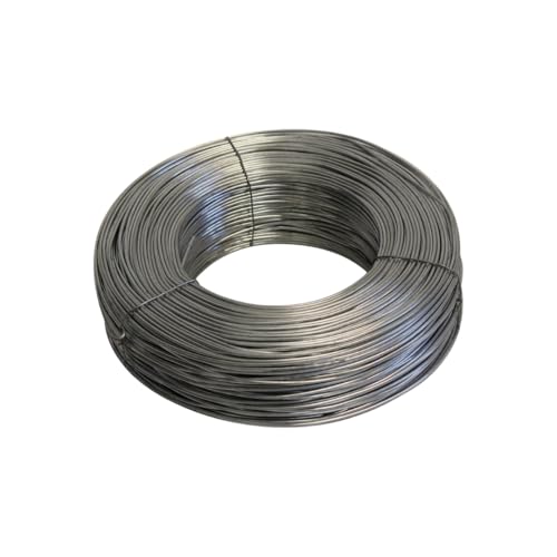 Galvanised Tension Wire – 2.5mm Thick Steel – 100m Roll – Heavy-Duty Fencing Wire for Garden, Farm & Security Fencing – Rust-Resistant