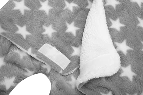 Image of New Born Multi-Purpose Baby Boy's and Baby Girl's Blanket and Sleeping Bag (Brown Grey, 0-6 Months)