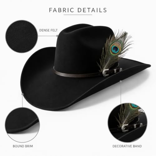 Image of thuizen Western Cattleman Crown Cowboy Hat