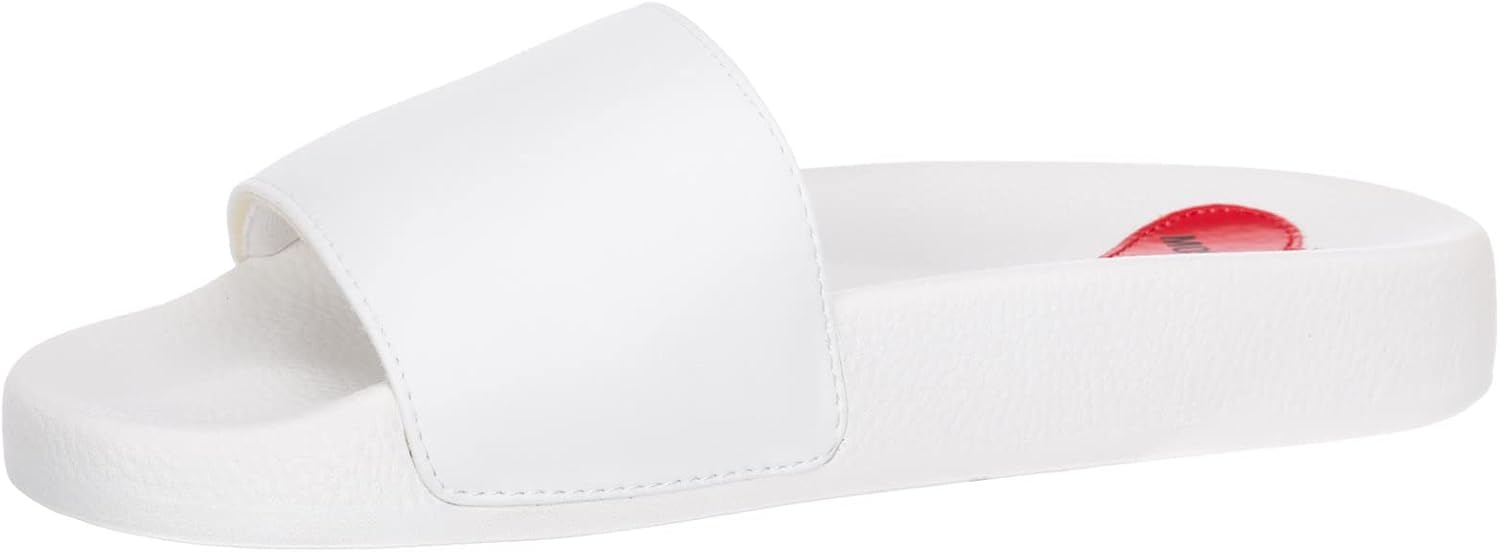 Love Moschino Women's Slides Sandal Printed Heart Kuwait Ubuy