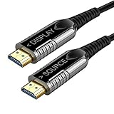 4K Fiber Optic HDMI 2.0 Cable 82ft, Mayfan High Speed 18Gbs 60Hz 4:4:4 HDMI 2.0 Fiber Optical HDMI...