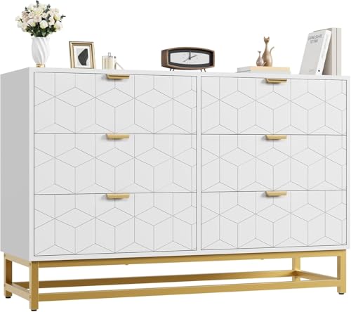 Opiniones y reviews de Cajonera Blanca Madera los 5 más buscados. 41 Cajonera para Recamara, Comoda Cajonera para Recamara con 8 Cajones,Blanco cajoneras para Recamara, Cómoda Moderna con Asas Metálicas Doradas para Dormitorio, Sala de Estar,...