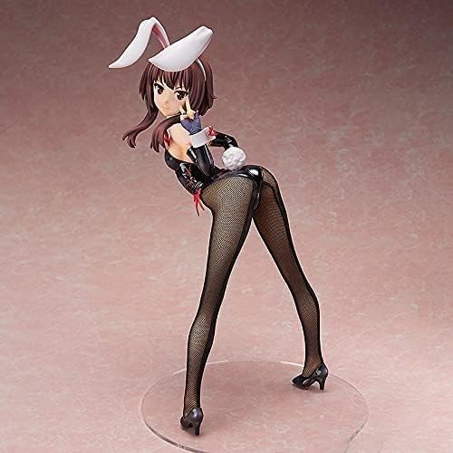 33CM Deluxe Version Removable Beautiful Bunny Girl Freeing KonoSuba God's Blessing On This Wonderful World Megumin Anime PVC Action Figure Model