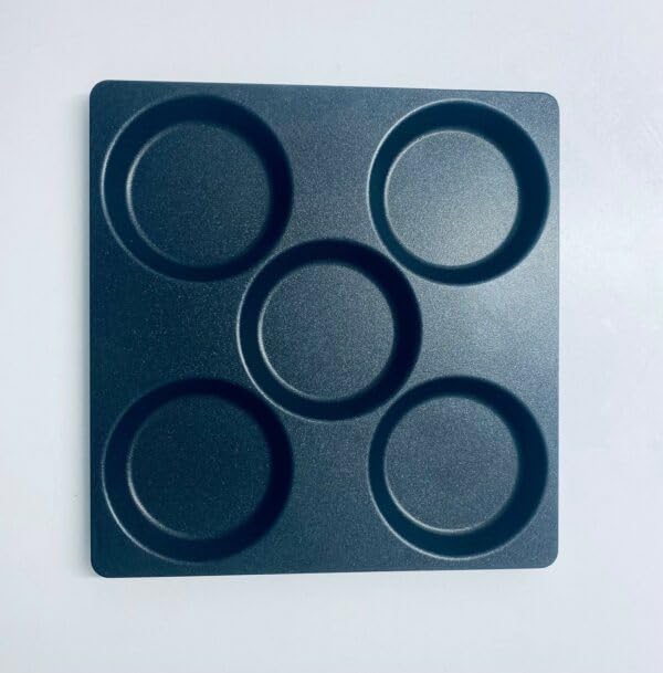Placa de horno de velocidad AMT Gastroguss para repostería casera con base de aluminio