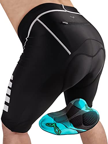 Short De Cyclisme Respirant à Séchage Rapide Pour Homme - Collants De Compression 3D Rembourrés En Gel - Pantalon Long Pour La Course à Pied