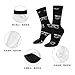 Kangweida Free Mustache Rides Comfortable Stylish Socks Breathable Durable Perfect Fashionable Socks
