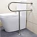 Bath Handle Towel Rail Non-Slip Grab Bar Grab Rails Safety Support Handle-Grab Rail Wall-Mounted Handrail Shower Toilet
