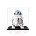 Acrylic Display Case for Lego Star Wars R2-D2 75308 Droid Building Set,Showcase,Protect & Decorate Model with Dustproof Storage (2mm Transparent)