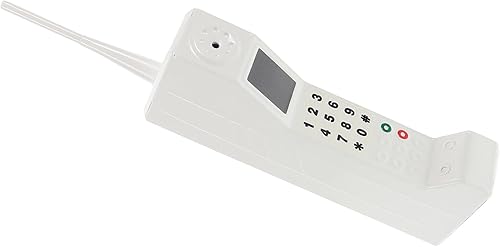 NUOBESTY Modelo retro de teléfono celular, estilo clásico, grande, adorno decorativo para decoración del hogar, actuaciones de escenario, accesorios