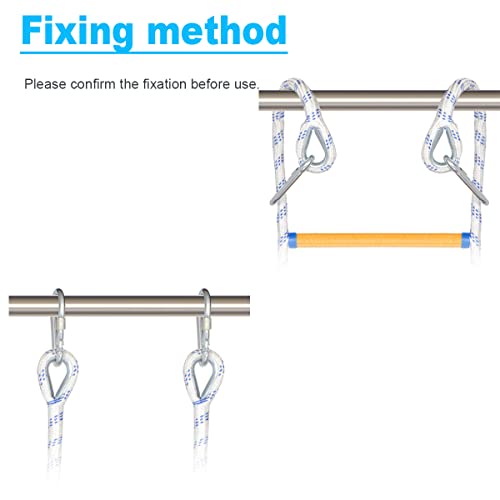 Boat Ladder For Inflatable Boat, Kayak, Motorboat, Boat Rope Ladder - Load Capacity 400 Lbs (4 Step) #TOP4