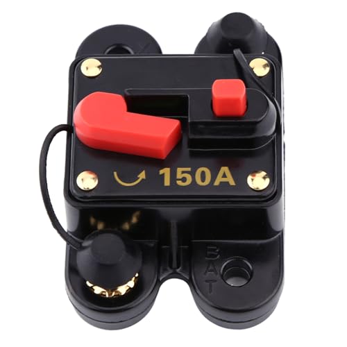 Disyuntor DC 12V 150A con rearme manual para audio de coche y barco