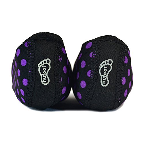 Image of Nufoot Women's Mary Janes Best Foldable & Flexible Flats, Travel & Exercise, Dance, Yoga Socks, Indoor Shoes, Slippers
