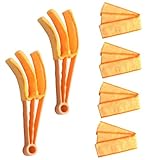 2 Stück Jalousien Reinigungsbürstemit, 4 Stück Mikrofaser Putztuch...