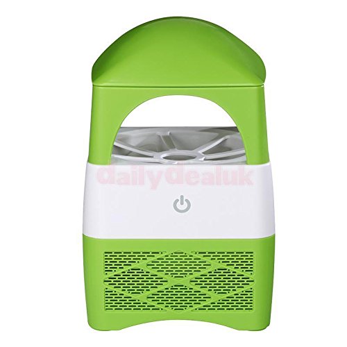 Generic Electric Insect Killer Pest Zapper Bug Mosquito Killer With Trap Lamp-Green