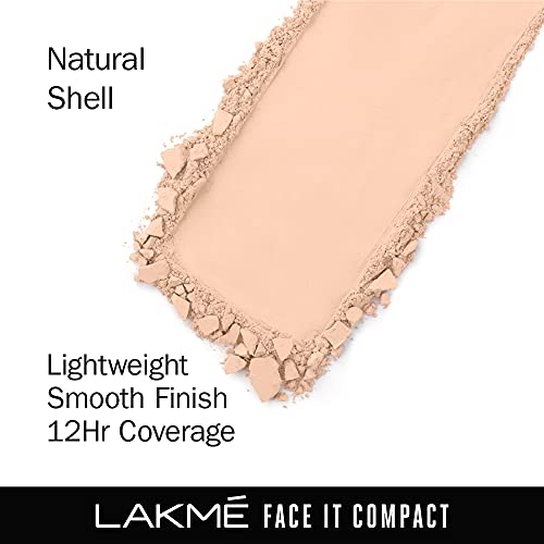 Lakme Nourishing,Smoothening Face It Compact, Shell, 9 G - Image 6