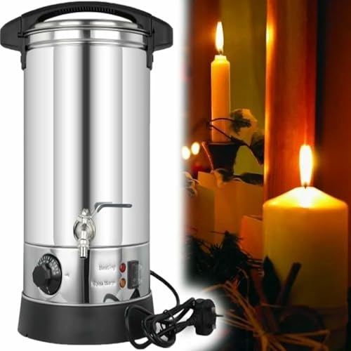 Cuve de fusion cire 10L à bec chauffant pour bougies fluides
