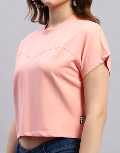 ROCK.IT Women's Solid Regular Fit Top