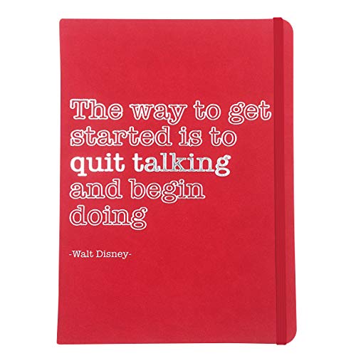 Robert Frederick - A5 Journal for Success - Walt Disney - Red Cover