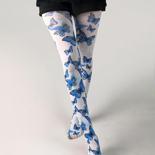 Premium Fashion Colorful Prints Patterned Tights for Women with Designs Pantyhose Sheer Stockings2
