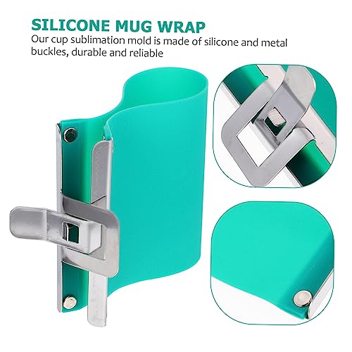 Silicone mug clamp sublimation Operitacx lot de 3 pinces pour impression de tasses