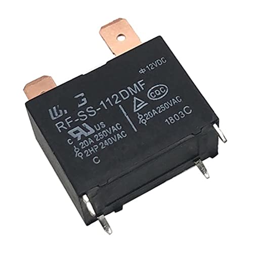 Relais RF-SS-112DMF 12VDC lot de 5 pièces de commutation 20A à 4 broches pour circuits